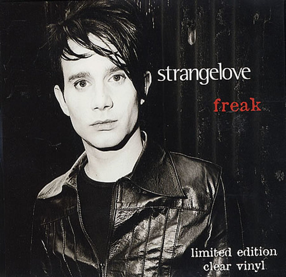 Strangelove Freak - Clear vinyl UK 7" vinyl single (7 inch record / 45) FOOD105