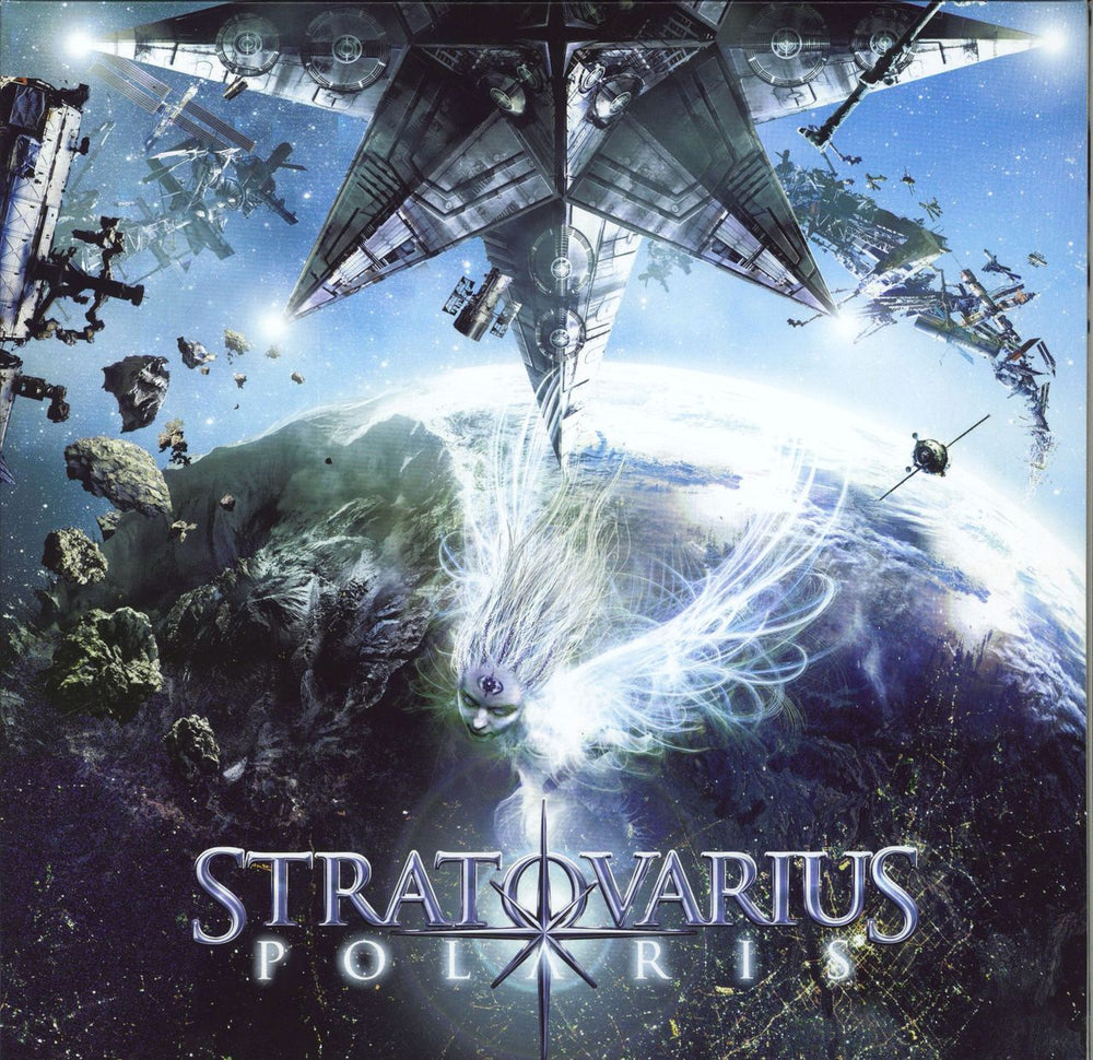 Stratovarius Polaris - 180 Gram Clear Vinyl - Numbered German vinyl LP album (LP record) 0215164EMU