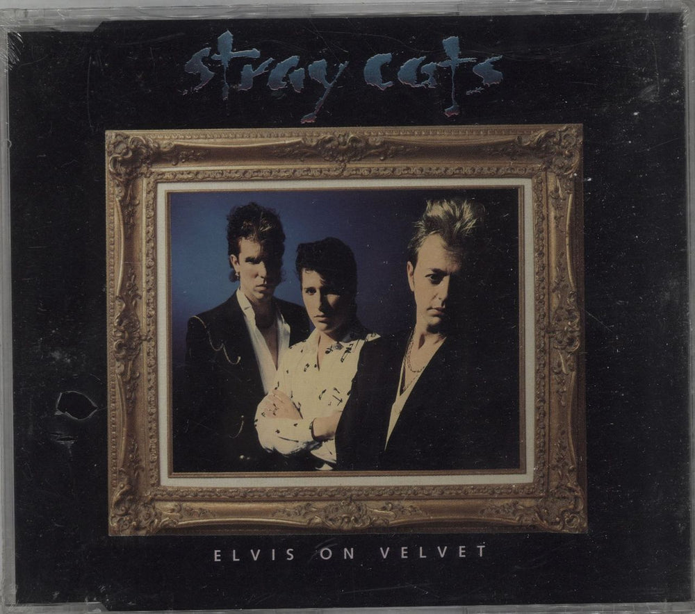 Stray Cats Elvis On Velvet UK CD single (CD5 / 5") 9070472