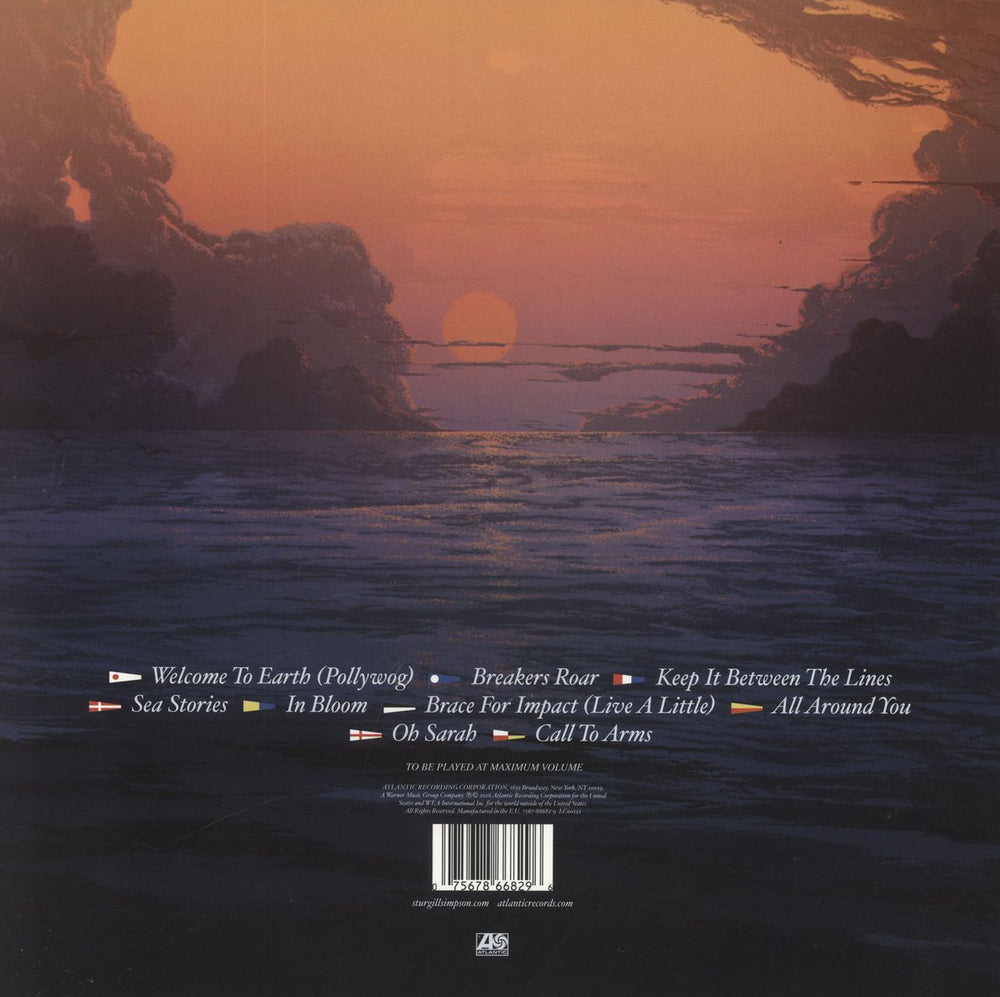 Sturgill Simpson A Sailor's Guide To Earth - 180gm + CD UK vinyl LP album (LP record) 075678668296