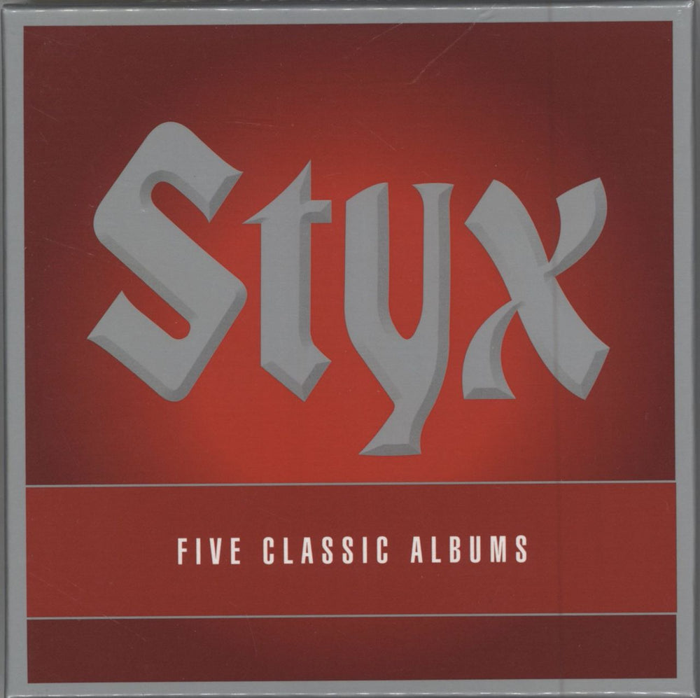 Styx Five Classic Albums UK CD Album Box Set 0600753592212