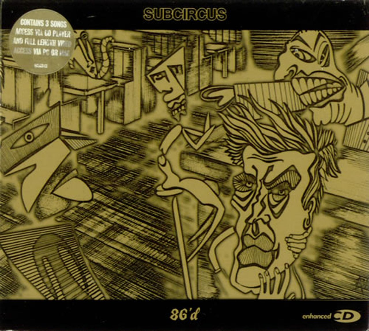 Subcircus 86'd - CD1 UK CD single (CD5 / 5") ECSCD43