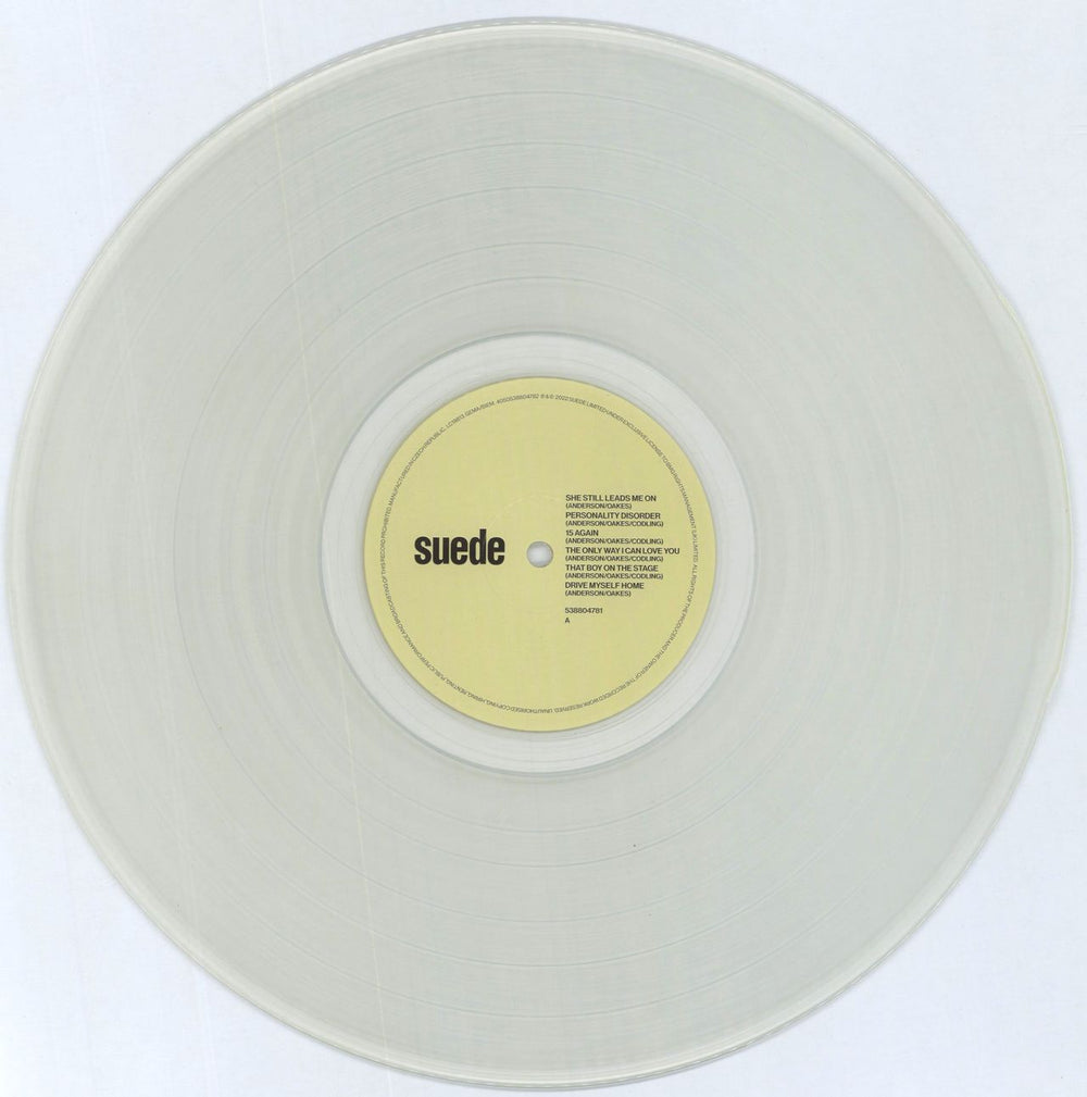 Suede Autofiction + CD & Autographed Insert UK vinyl LP album (LP record) SUELPAU816665