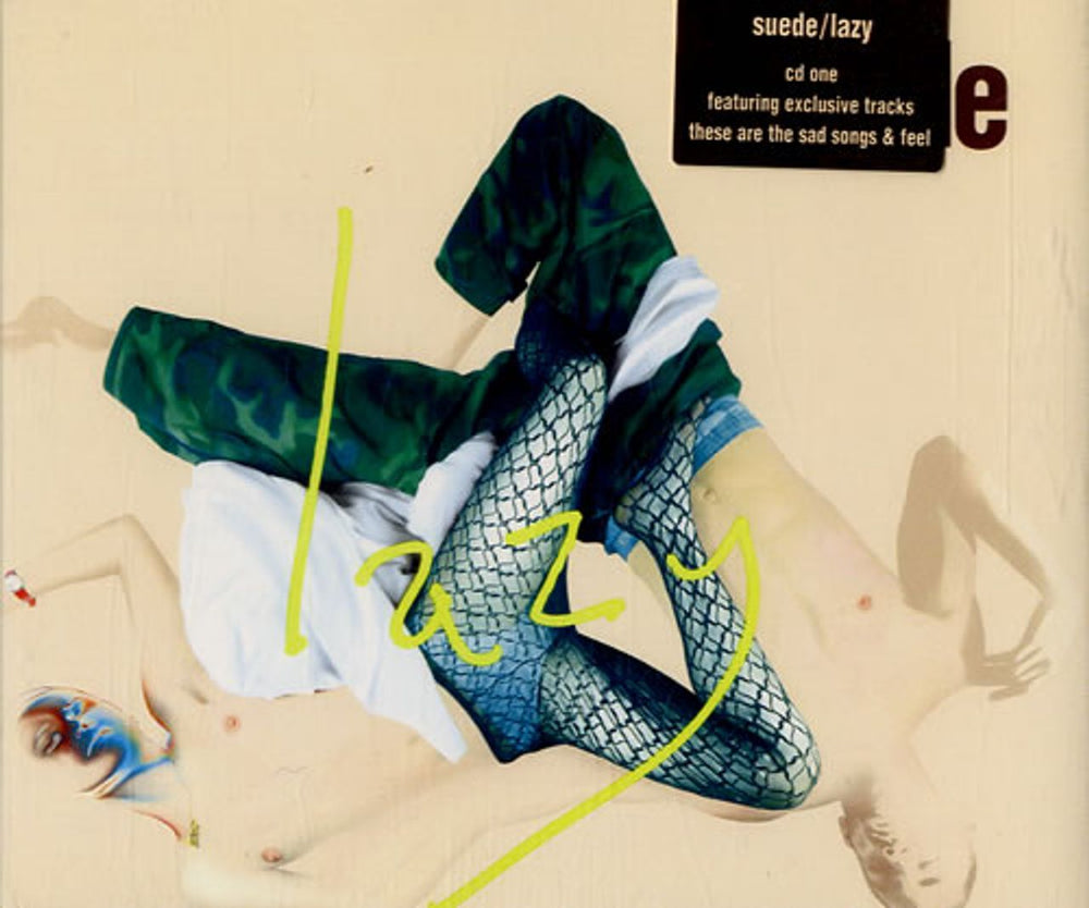 Suede Lazy UK 2-CD single set (Double CD single) NUD27CD1/2