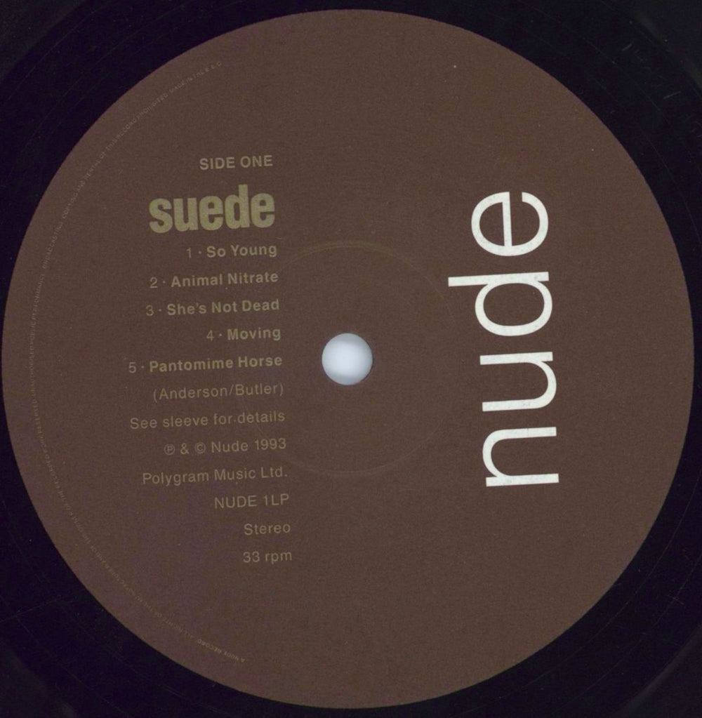 Suede Suede - Shrink UK vinyl LP album (LP record) SUELPSU809776