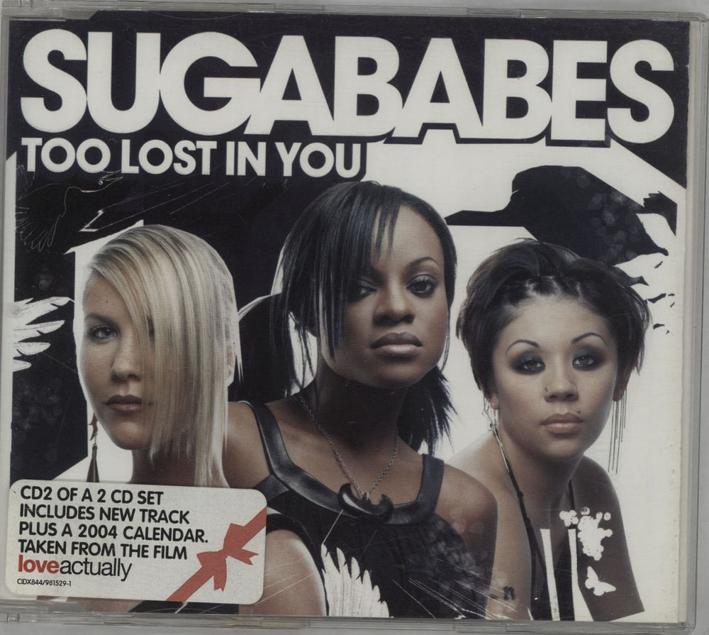 Sugababes Too Lost In You - CD2 UK CD single (CD5 / 5") CIDX844