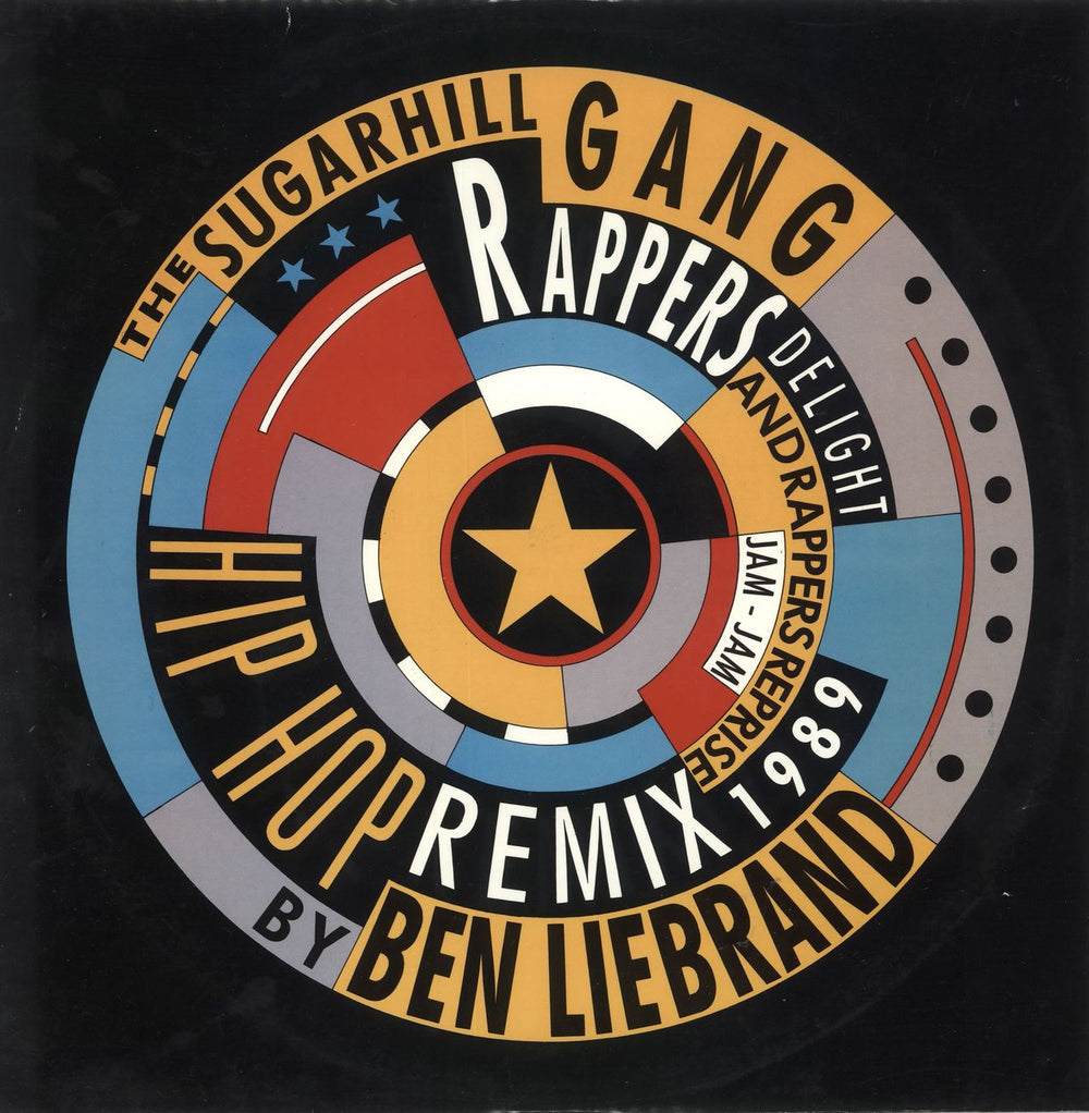 Sugarhill Gang Rappers Delight - Hip Hop Remix 1989 UK 12" vinyl single (12 inch record / Maxi-single) SHRD0012