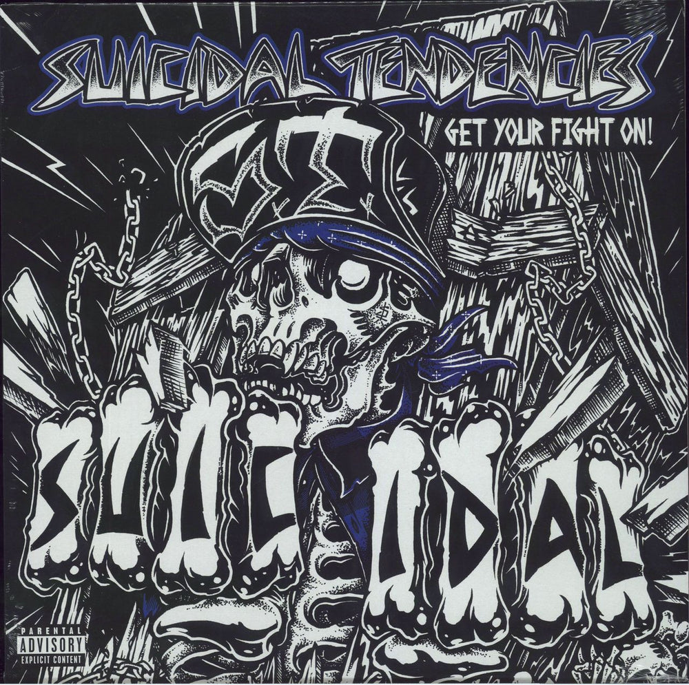 Suicidal Tendencies Get Your Fight On! - Yellow Vinyl - Sealed US 12" vinyl single (12 inch record / Maxi-single) SR2334LP