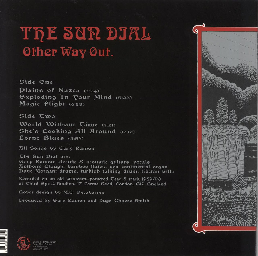 Sun Dial Other Way Out UK vinyl LP album (LP record) 5013929410619