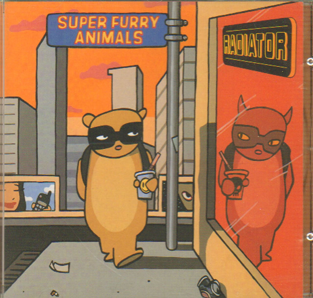 Super Furry Animals Radiator UK CD album (CDLP) CRECD214