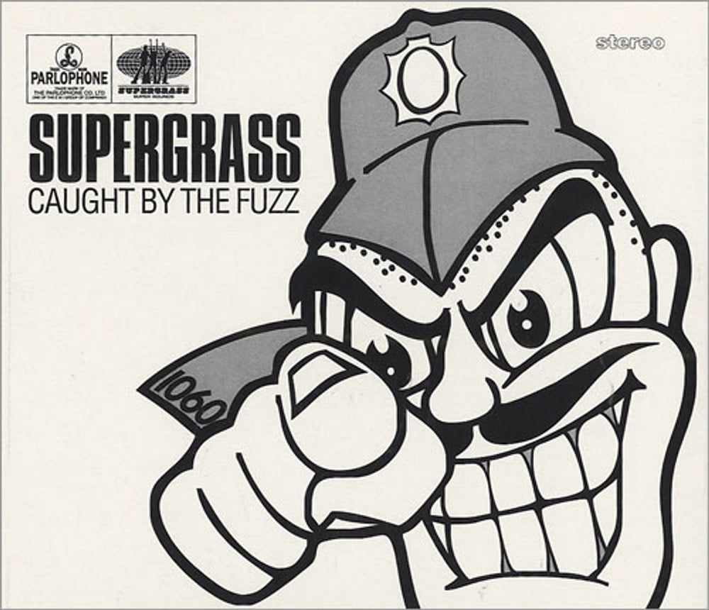 Supergrass Caught By The Fuzz Australian CD single (CD5 / 5") 724388176927