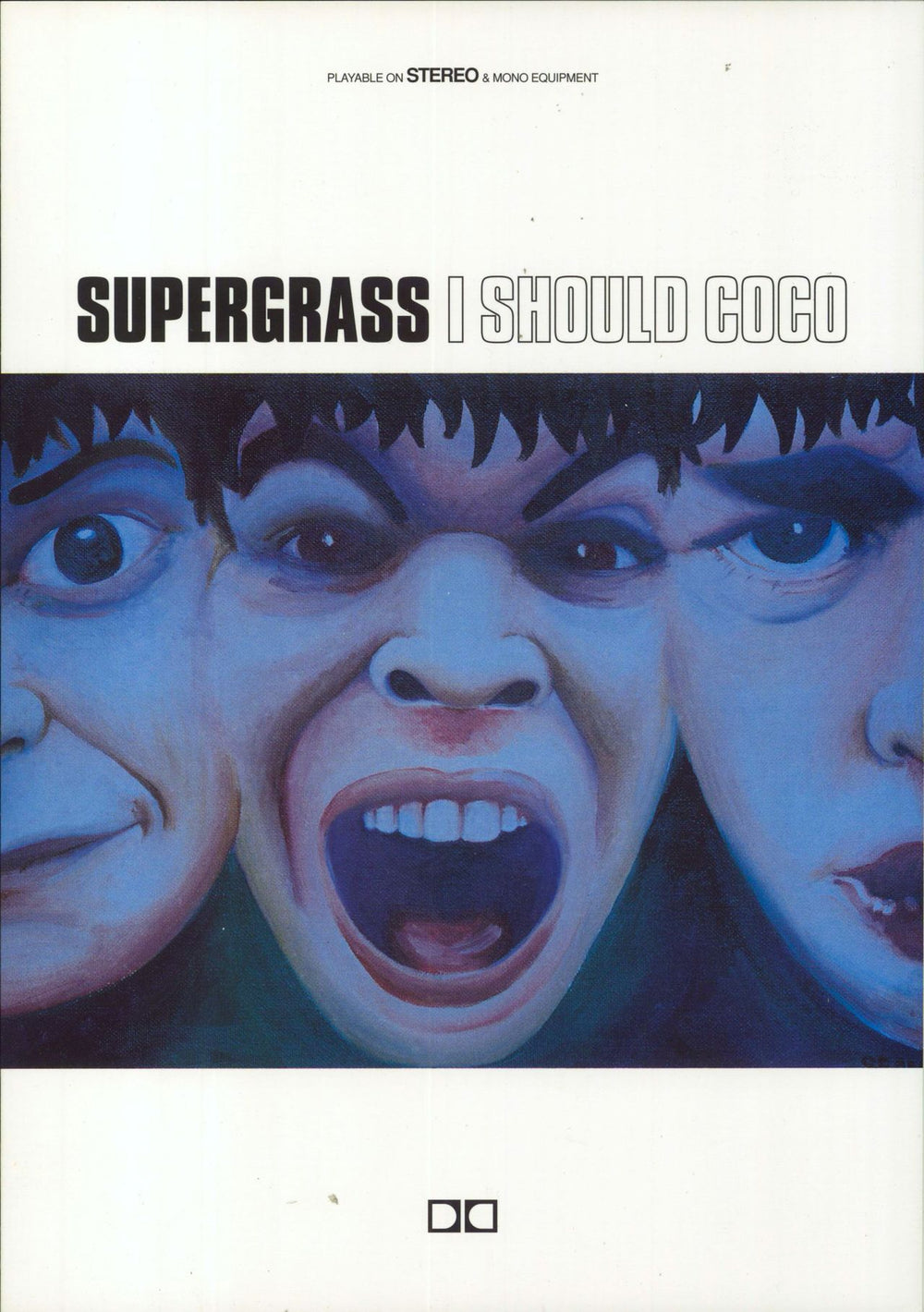 Supergrass I Should Coco + 7" & Sales Presenter UK vinyl LP album (LP record)