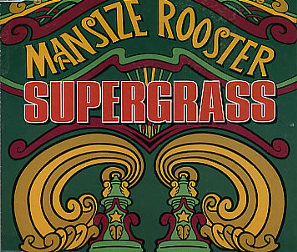 Supergrass Mansize Rooster UK CD single (CD5 / 5") CDR6402