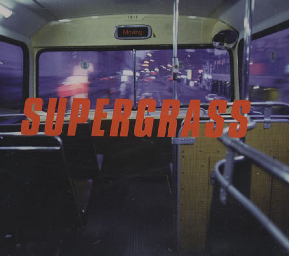 Supergrass Moving US Promo CD single (CD5 / 5") ISLR15128-2