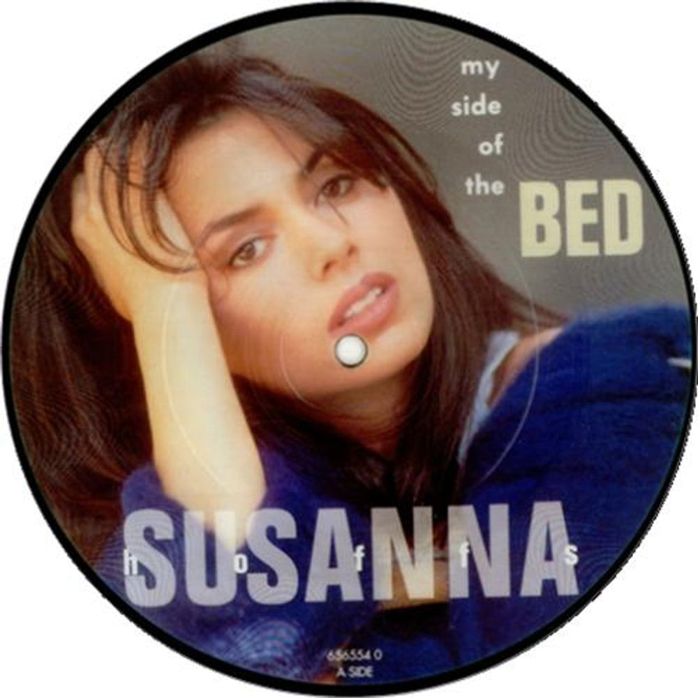 Susanna Hoffs My Side Of The Bed & Unconditional Love UK 7" vinyl picture disc (7 inch picture disc single) 656554/65678/2