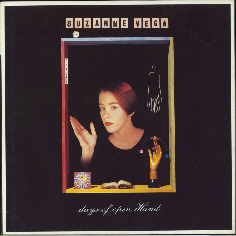 Suzanne Vega Days Of Open Hand - EX UK vinyl LP album (LP record) 395293-1