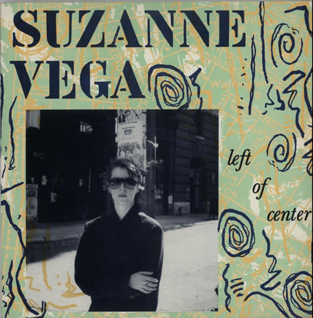 Suzanne Vega Left Of Center UK Promo 7" vinyl single (7 inch record / 45) AM320