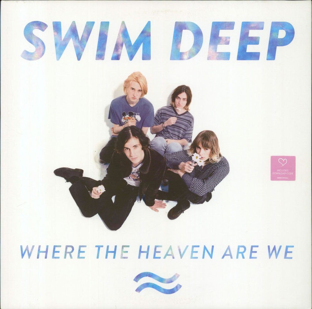 Swim Deep Where The Heaven Are We UK vinyl LP album (LP record) CCLP02