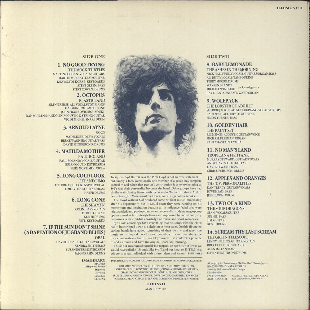 Syd Barrett Beyond The Wildwood - A Tribute To Syd Barrett UK vinyl LP album (LP record)