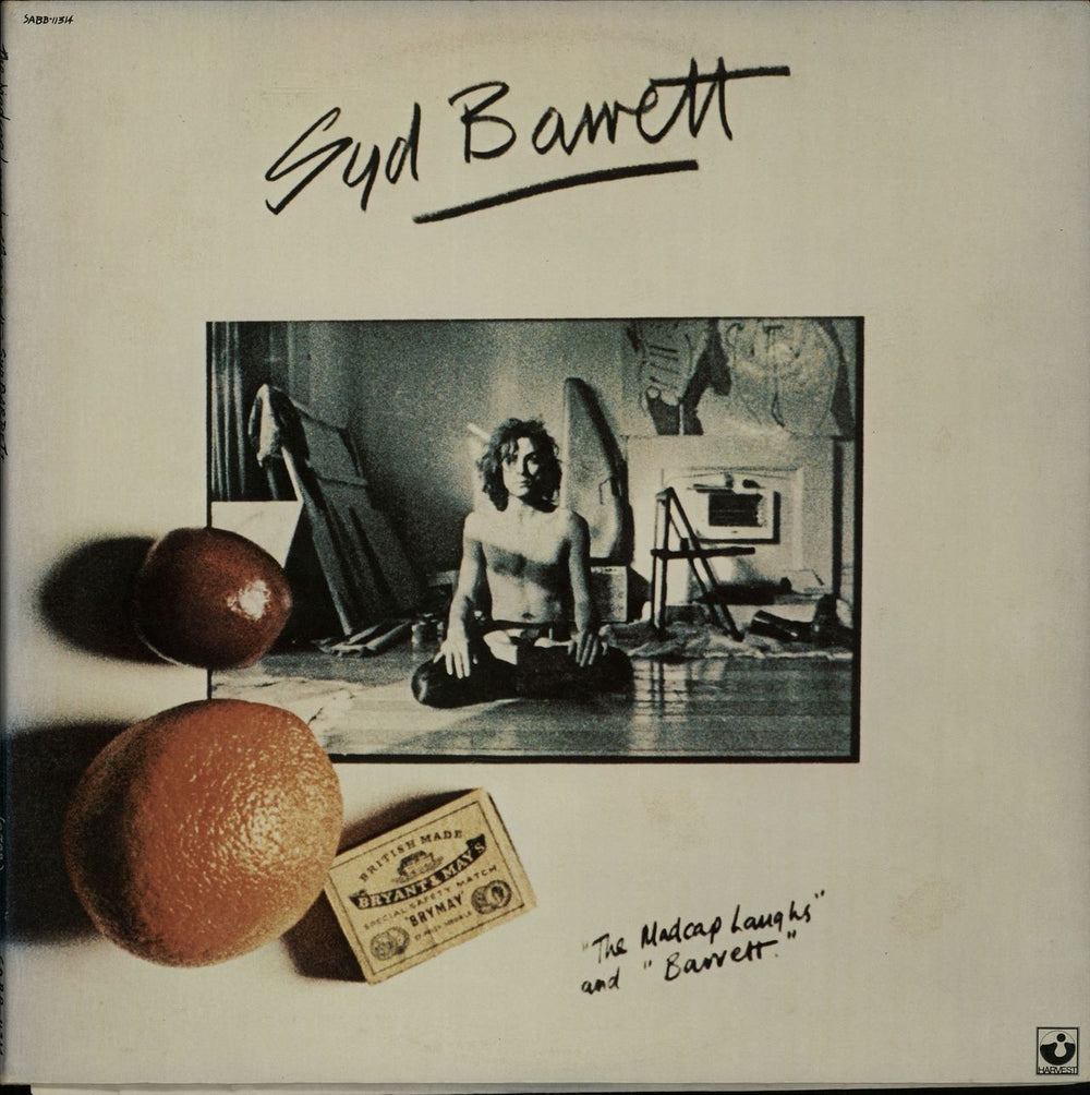 Syd Barrett 'The Madcap Laughs' And 'Barrett' - 1st US 2-LP vinyl record set (Double LP Album) SABB-11314