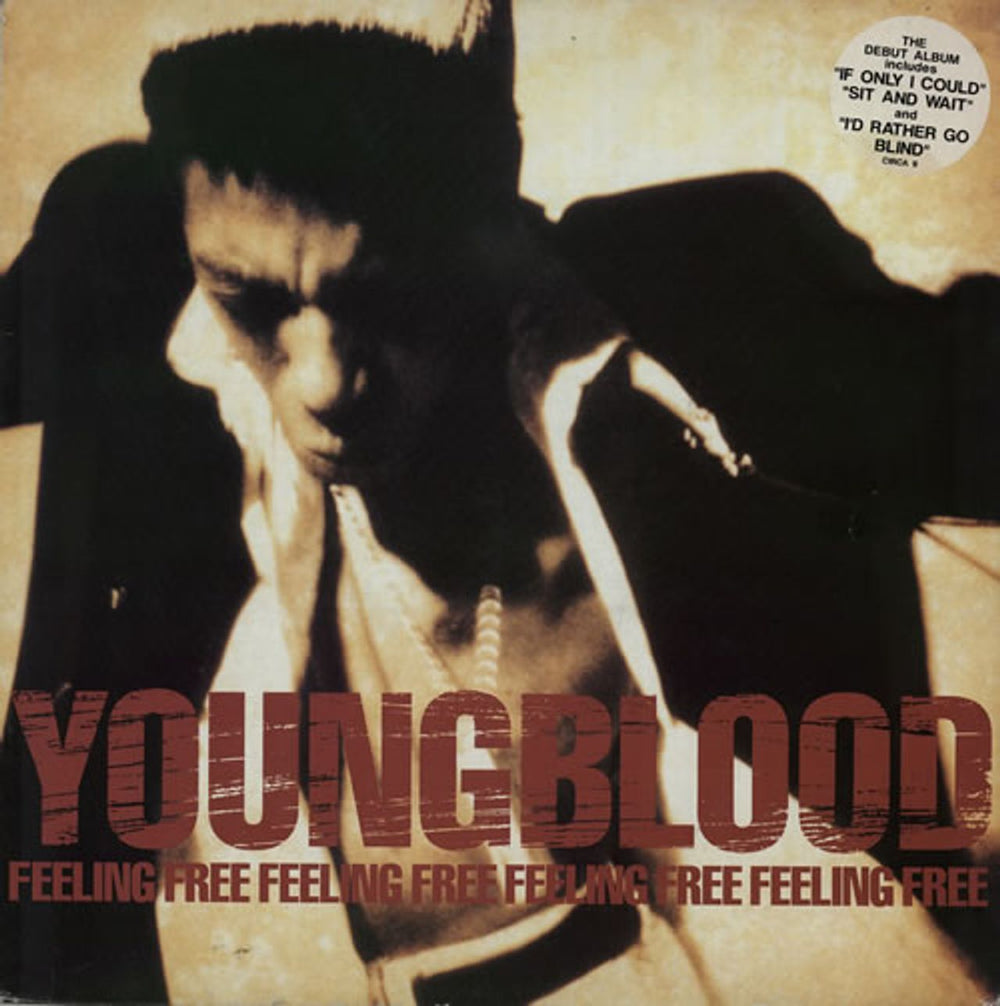 Sydney Youngblood Feeling Free German vinyl LP album (LP record) 210119