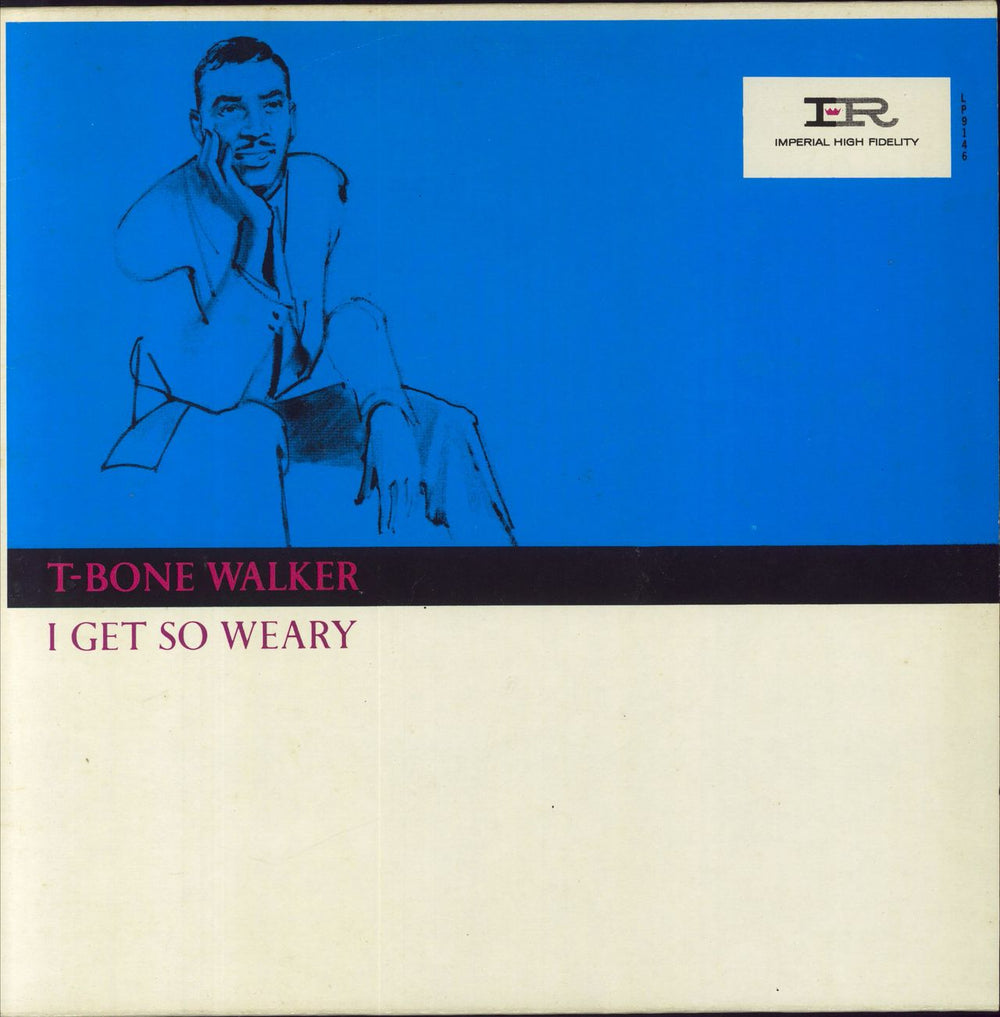 T-Bone Walker I Get So Weary French Promo vinyl LP album (LP record) 1561441