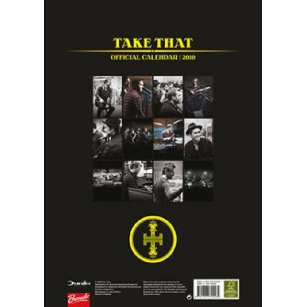 Take That Official Calendar 2010 UK calendar TAKCAOF476760