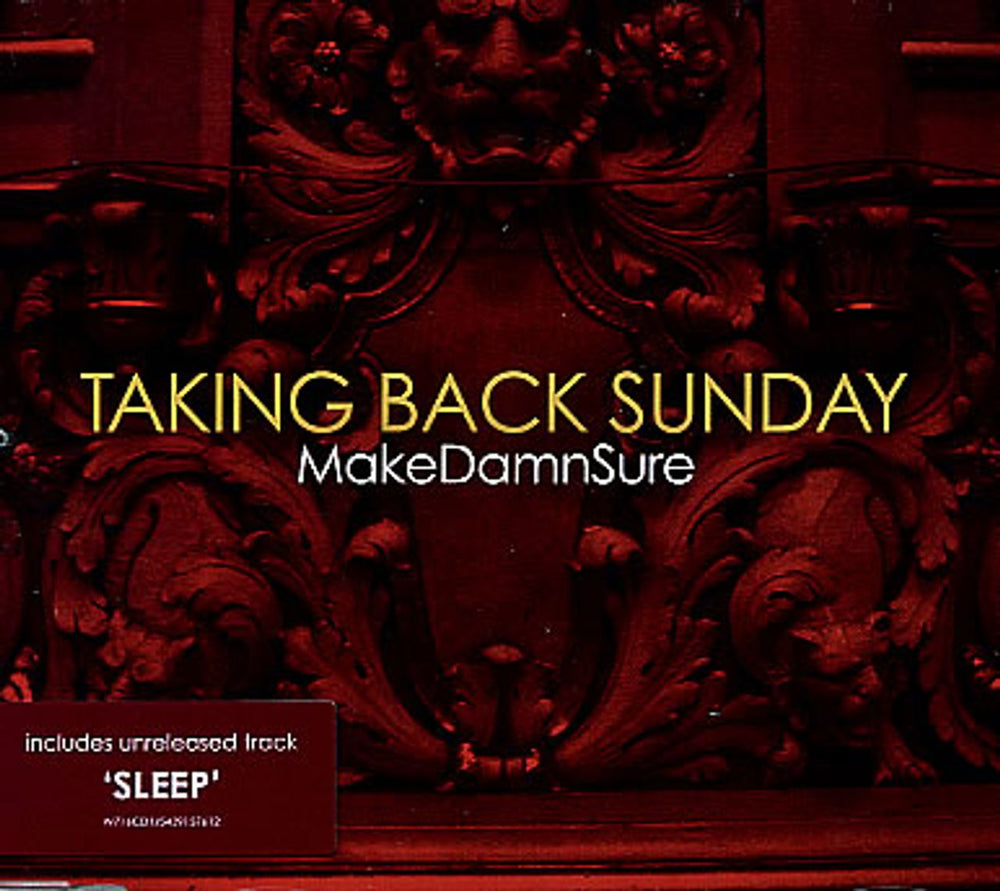 Taking Back Sunday MakeDamnSure UK 2-CD single set (Double CD single) W716CD1/CD2