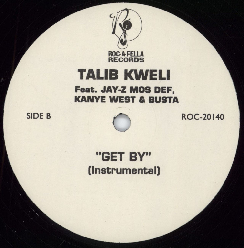 Talib Kweli Get By US 12" vinyl single (12 inch record / Maxi-single)