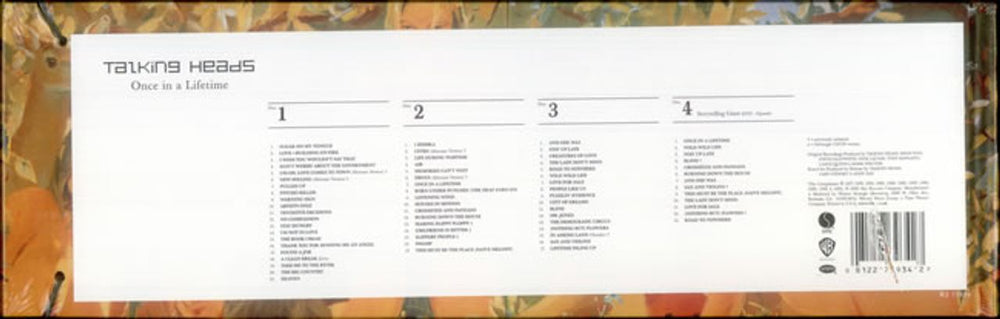 Talking Heads Once In A Lifetime US 3-disc CD/DVD Set TAL3DON263140