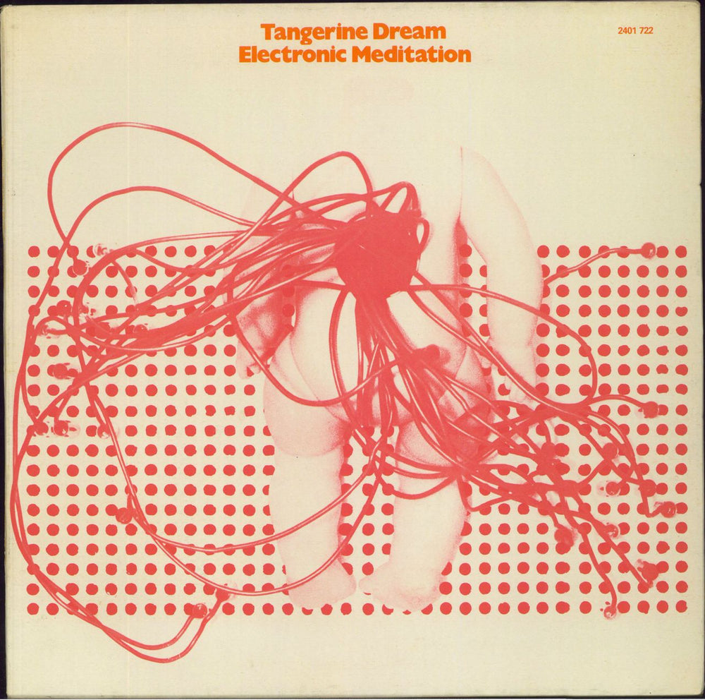 Tangerine Dream Electronic Meditation French vinyl LP album (LP record) 2401722