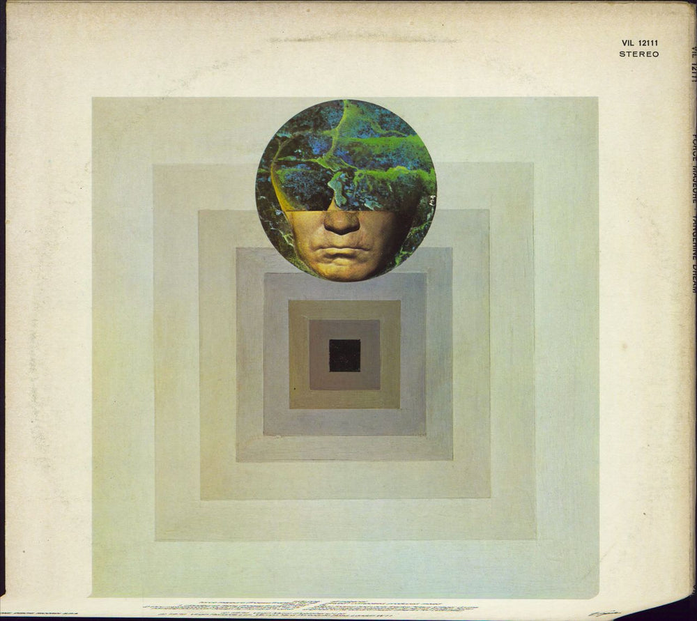 Tangerine Dream Force Majeure Italian vinyl LP album (LP record)