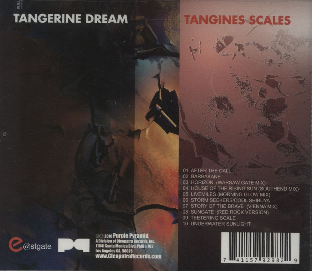 Tangerine Dream Tangines Scales - Sealed US CD album (CDLP) 741157929829