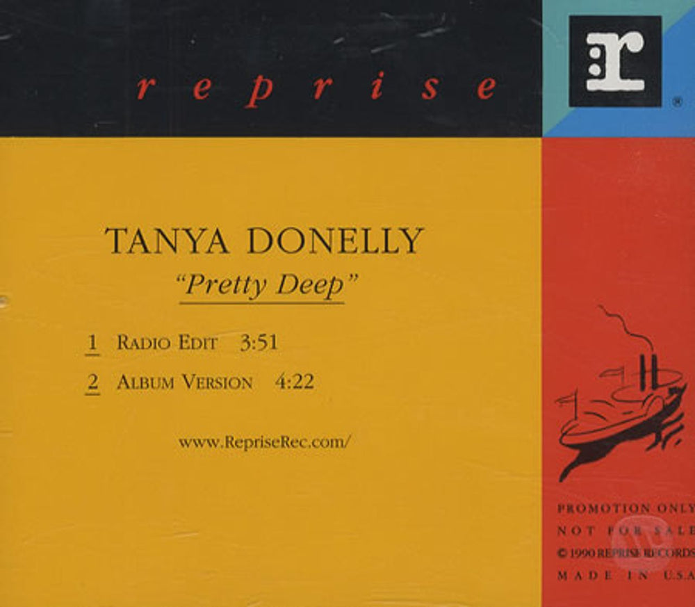 Tanya Donelly Pretty Deep US Promo CD single (CD5 / 5") PRO-CD-8918