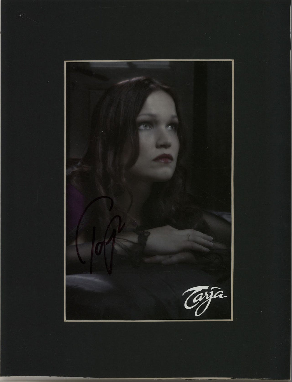 Tarja Turunen What Lies Beneath Tour - Autographed Set UK memorabilia