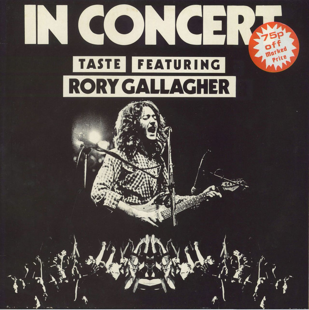 Taste In Concert German vinyl LP album (LP record) 25001ET