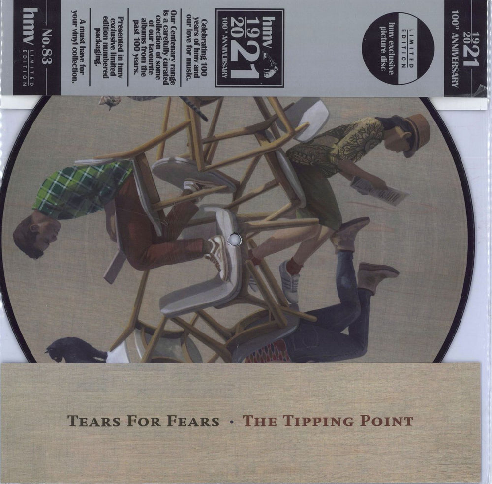 Tears For Fears The Tipping Point - HMV 100th Anniversary UK picture disc LP (vinyl picture disc album) CRE01922