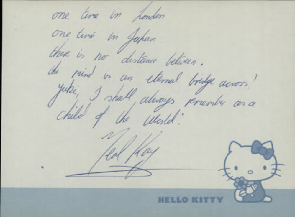 Ted Kay Page From An Autograph Book UK memorabilia AUTOGRAPH