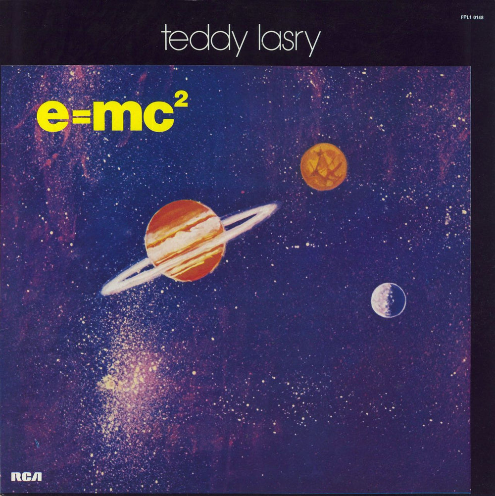 Teddy Lasry e=mc² French vinyl LP album (LP record) FPL10148