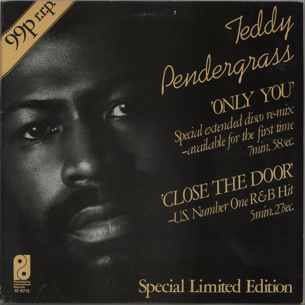 Teddy Pendergrass Only You UK 12" vinyl single (12 inch record / Maxi-single) 12-6713