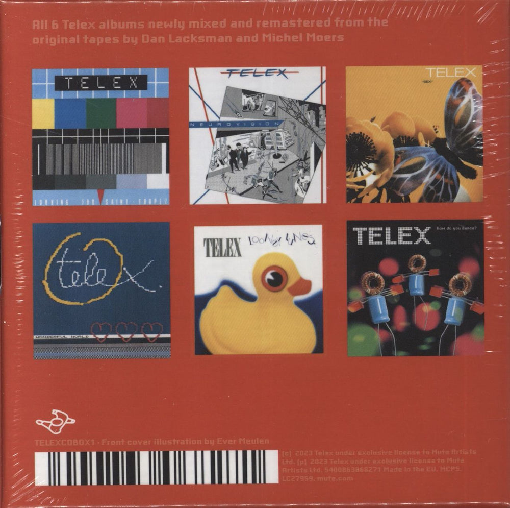 Telex Telex - Sealed Box UK CD Album Box Set 5400863068271