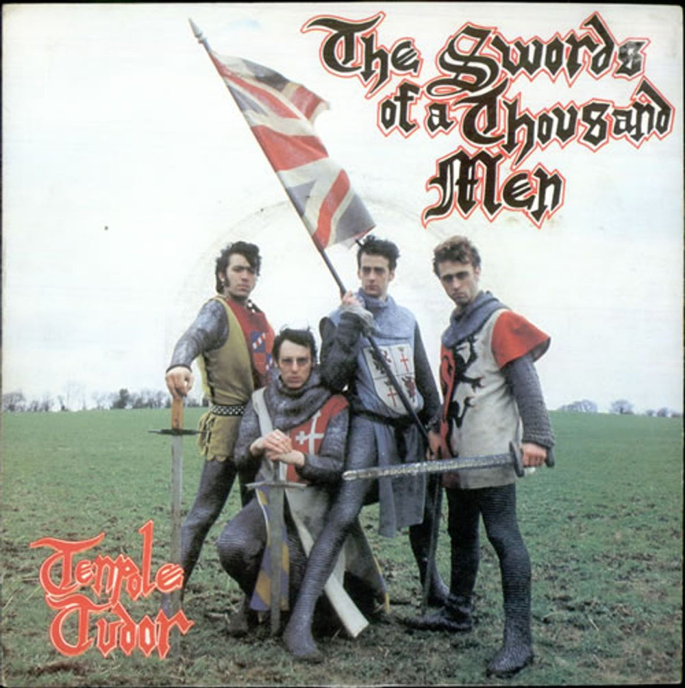 Tenpole Tudor The Swords Of A Thousand Men - Knights Sleeve UK 7" vinyl single (7 inch record / 45) BUY109