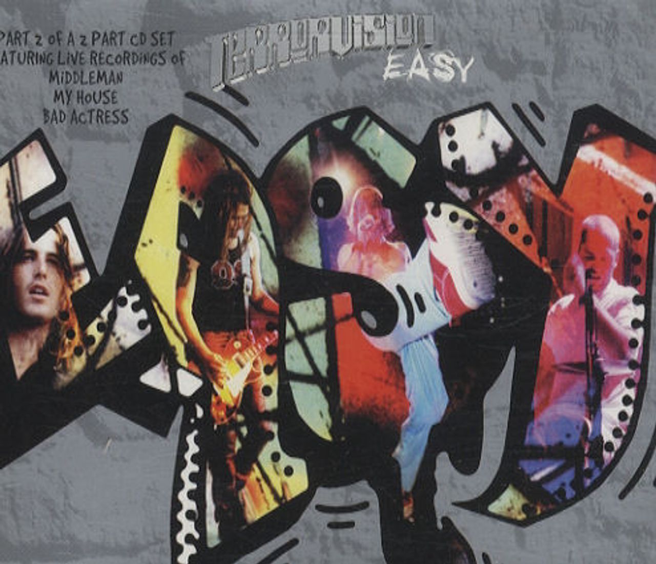 Terrorvision Easy UK CD single (CD5 / 5") CDVEGAS14