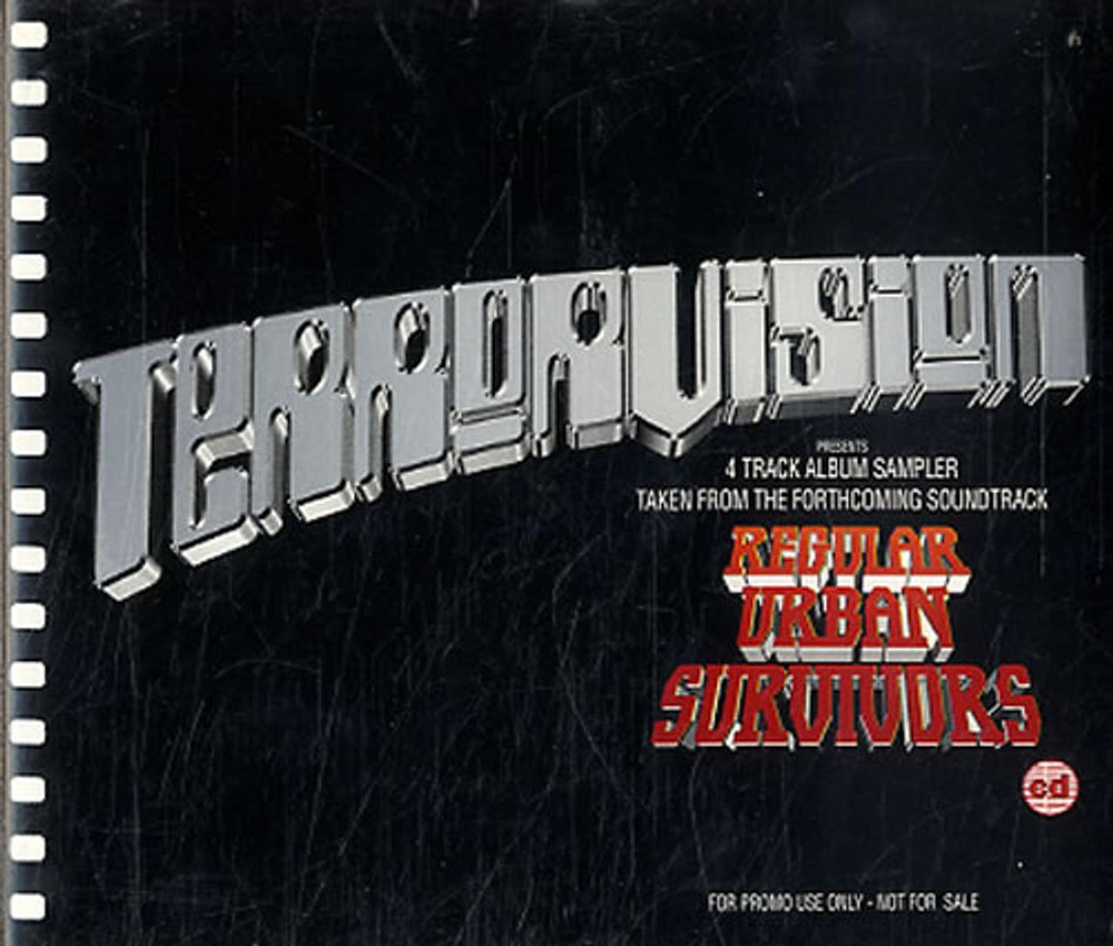 Terrorvision Regular Urban Survivors 4-track Sampler UK Promo CD single (CD5 / 5") VEGASCDDJ3