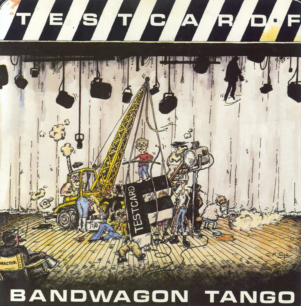 Testcard F Bandwagon Tango - EX UK 7" vinyl single (7 inch record / 45) NCH004