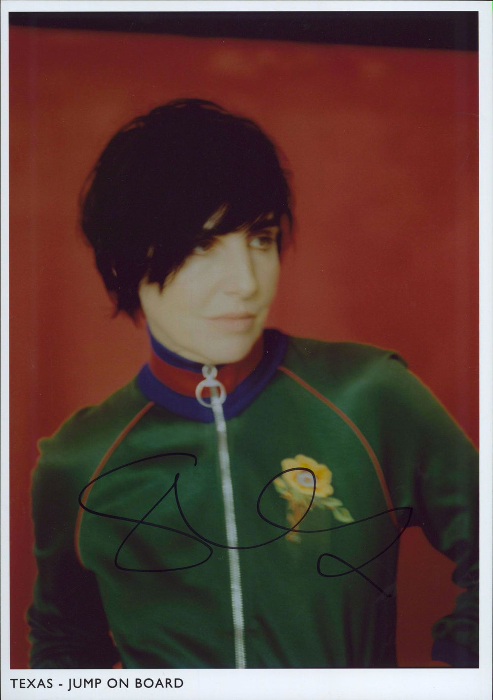 Texas Jump On Board - Signed Photo UK photograph SIGNED PHOTO