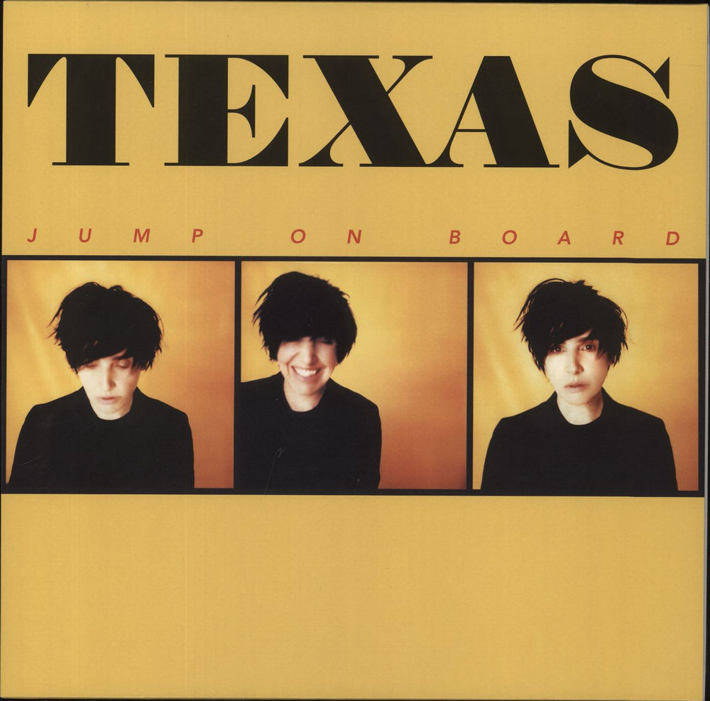 Texas Jump On Board - Yellow Vinyl UK vinyl LP album (LP record) 538277031