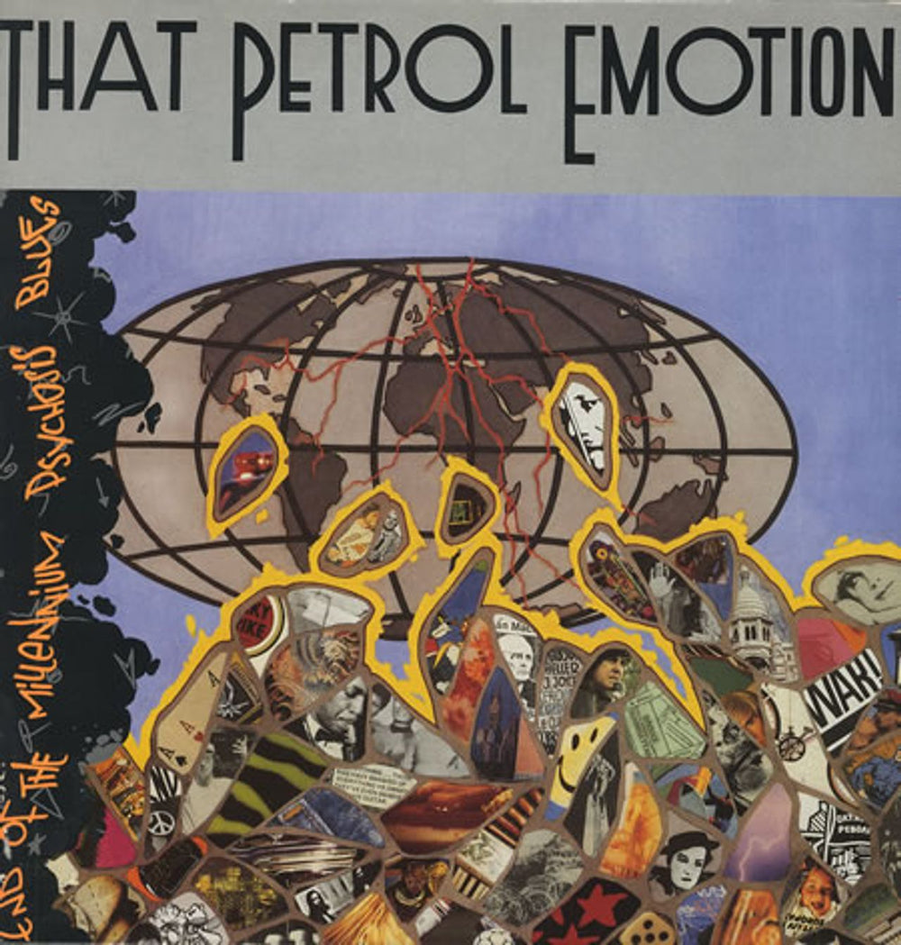 That Petrol Emotion End Of The Millenium Psychosis Blues UK vinyl LP album (LP record) V2550