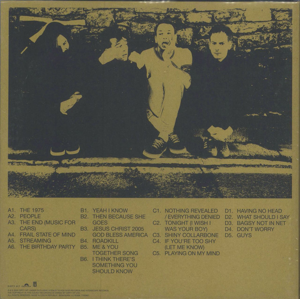 The 1975 Notes On A Conditional Form - Neon Yellow Vinyl + Outer Bag UK 2-LP vinyl record set (Double LP Album) 602577658617