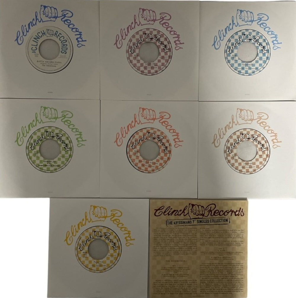 The Abyssinians The Clinch Singles Collection (The 7" Singles Collection) UK 7" single box set VMV7XTH803677